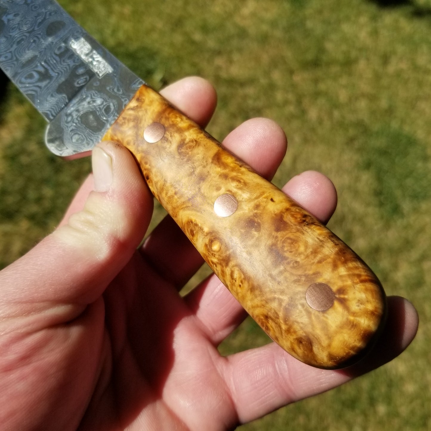 Custom Damascus Knife