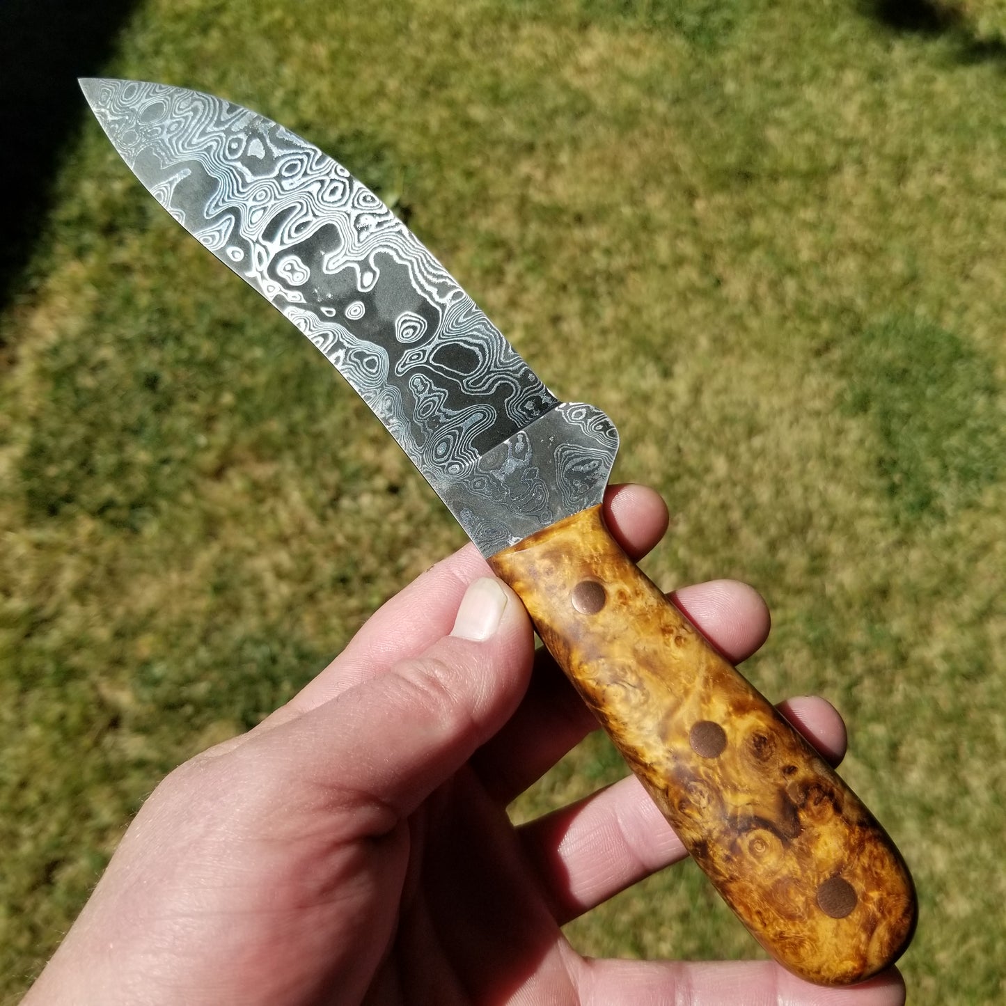 Custom Damascus Knife