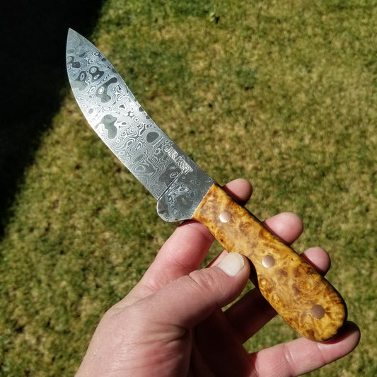 Custom Damascus Knife